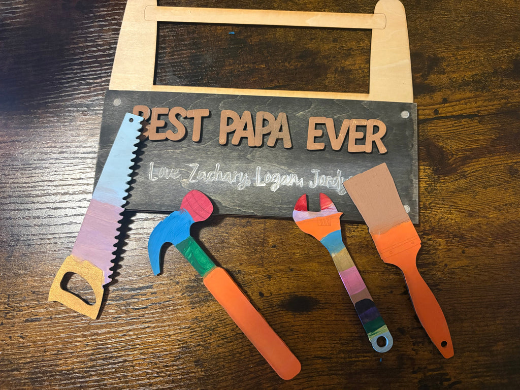Personalized Fathers Day Paint Kits