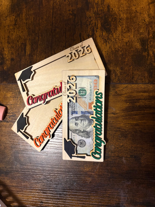 Graduation Cash Holder