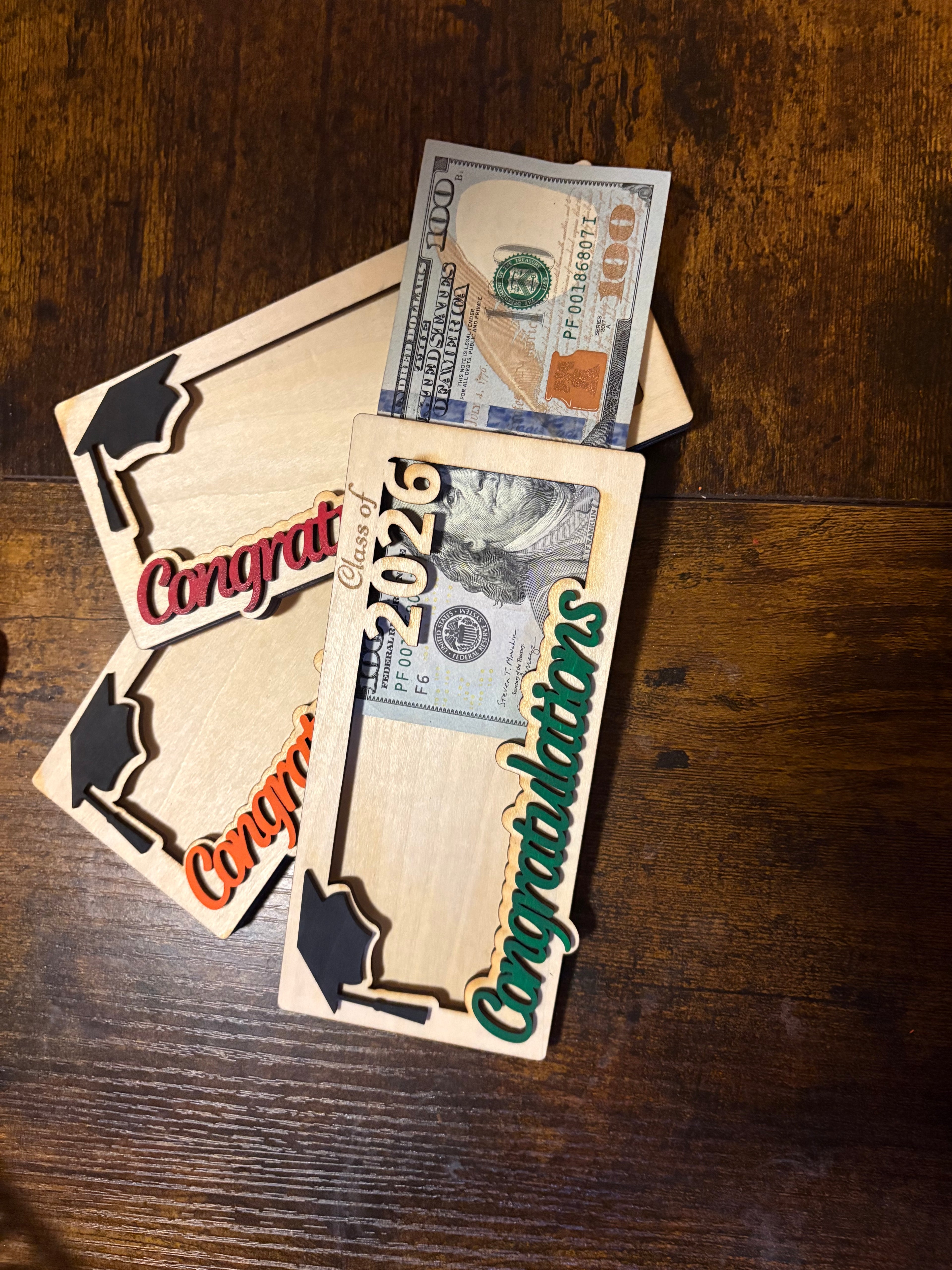 Graduation Cash Holder
