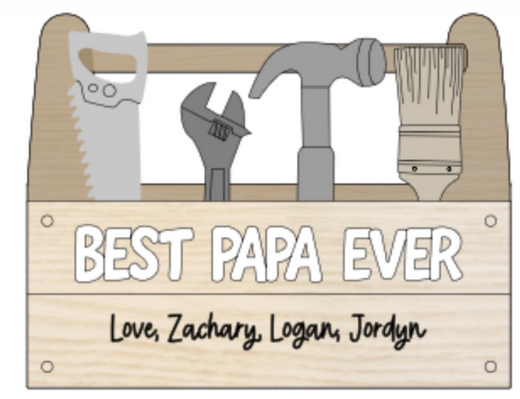 Personalized Fathers Day Paint Kits